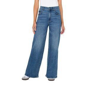 Well Worn Women's Wide Leg Jean Size 16/36 inseam 31.5"
